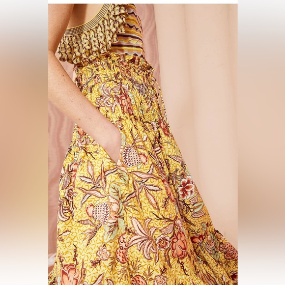 Ulla Johnson’s Acacia Calla Lily-Print Midi Skirt - Picture 4 of 12